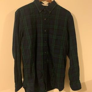 L.L.Bean - Black Watch Flannel Shirt